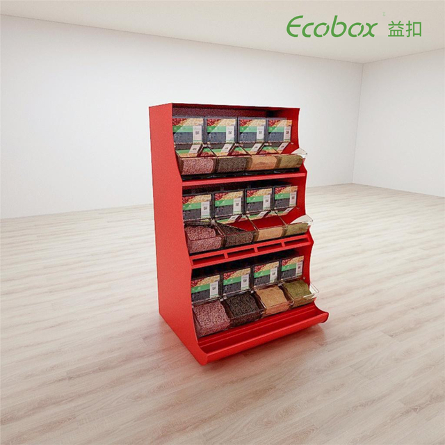 TG-0211 Bulk Candy Store Железное полки с банками совками