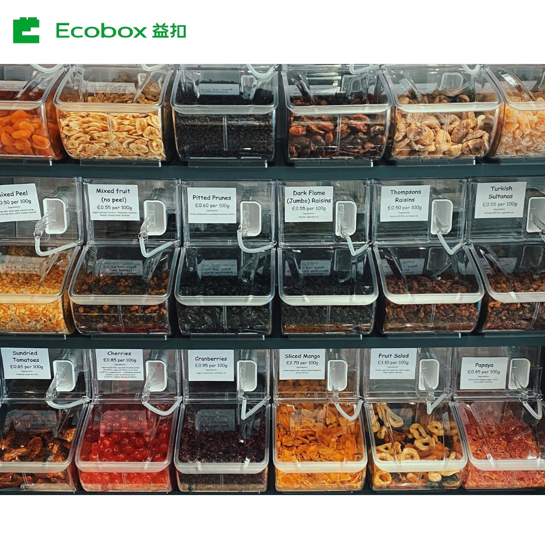 Ecobox LD-02 Bulk Food Scoop Bin 