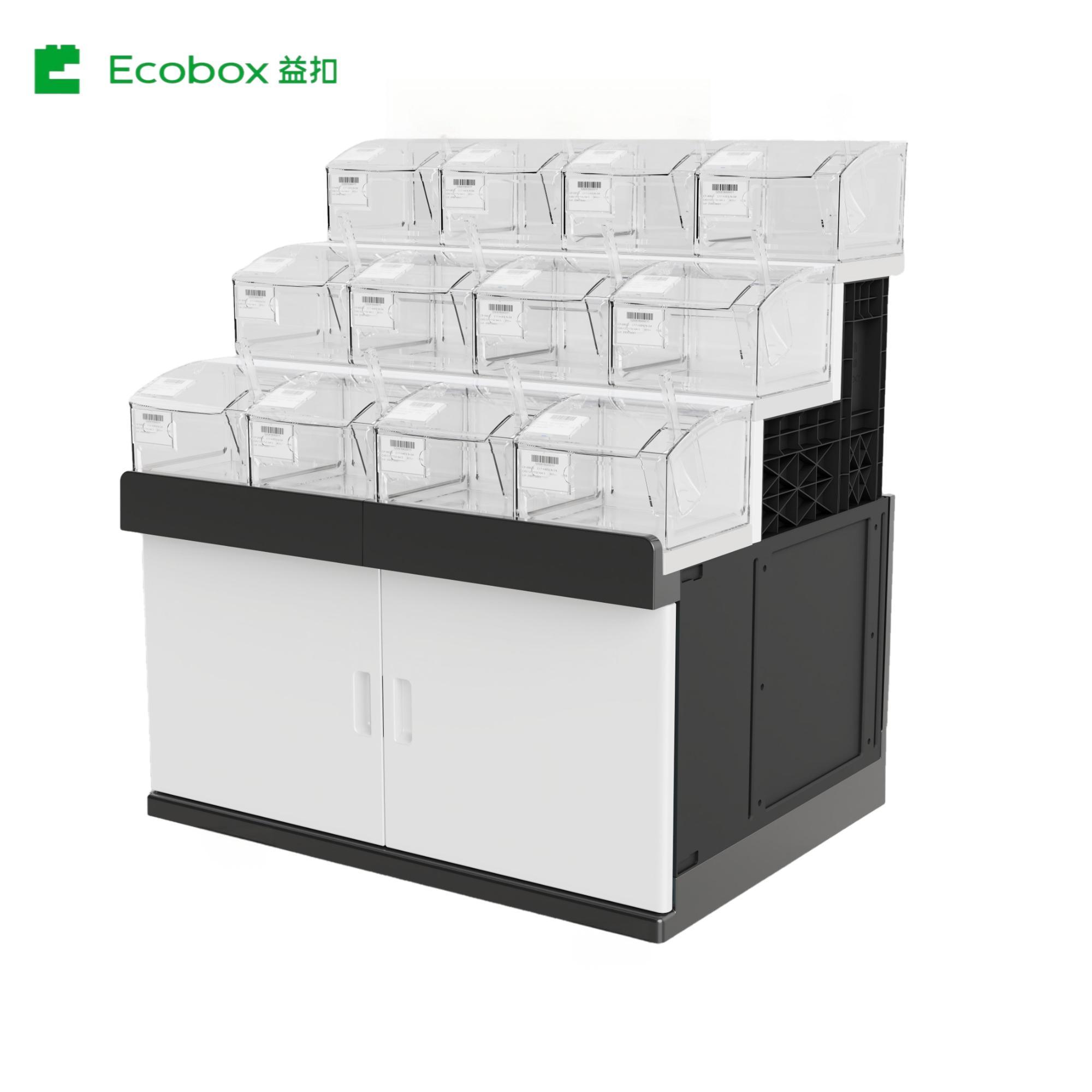 GT-0101 3-слойная пластиковая подставка для розничной торговли