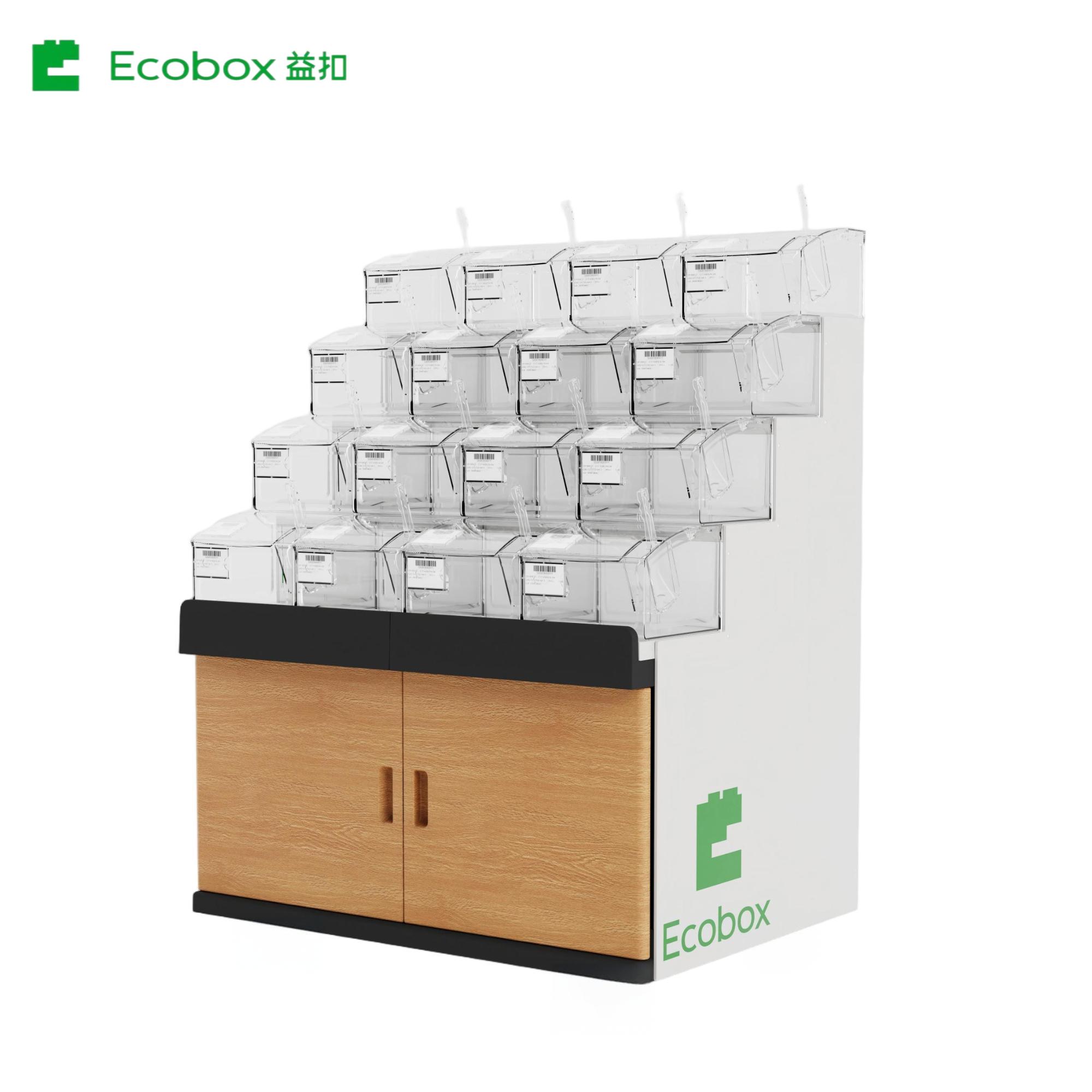 GT-0102 Четырехслойная пластиковая полка для дисплея