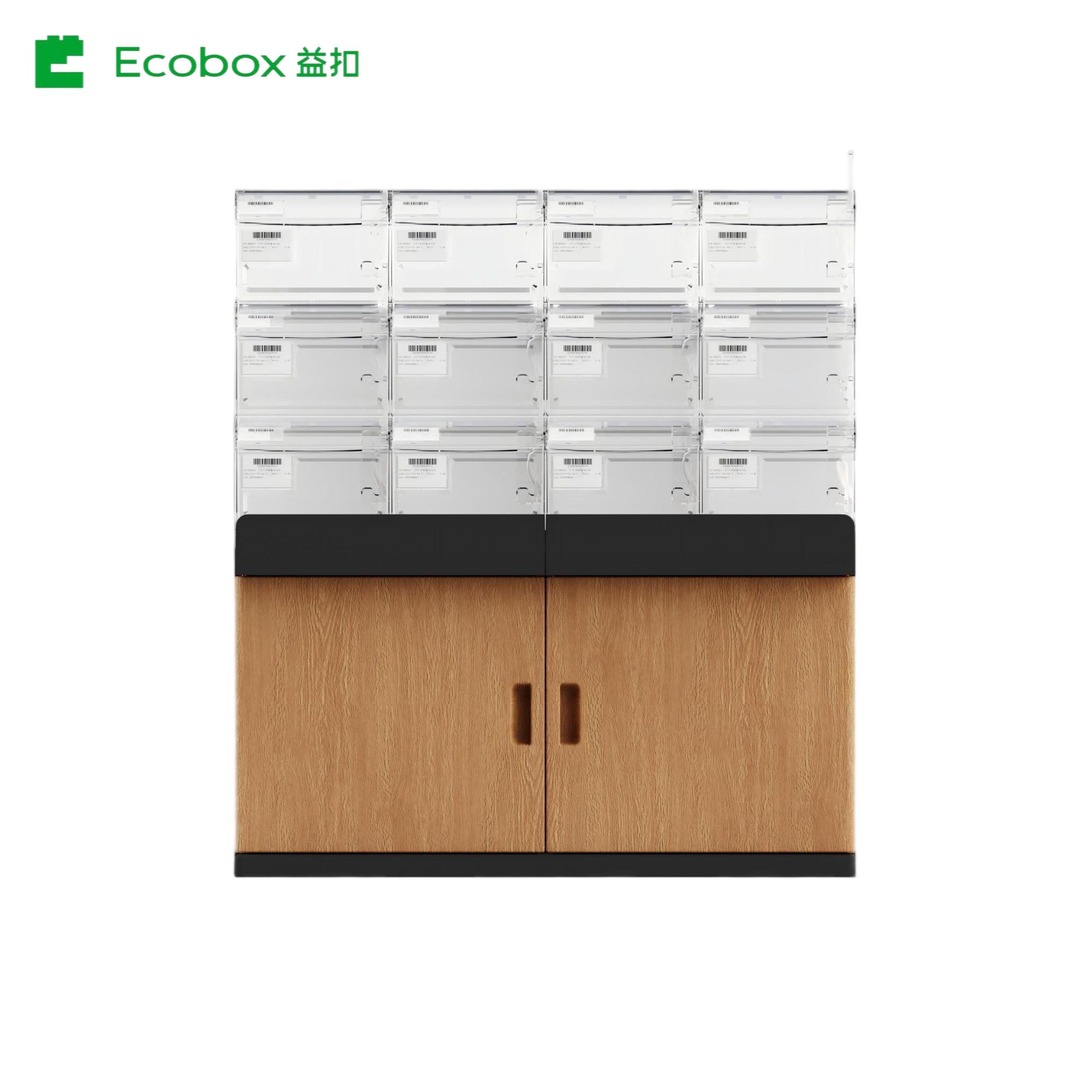 GT-0101 Трехслойная пластиковая полка для дисплея