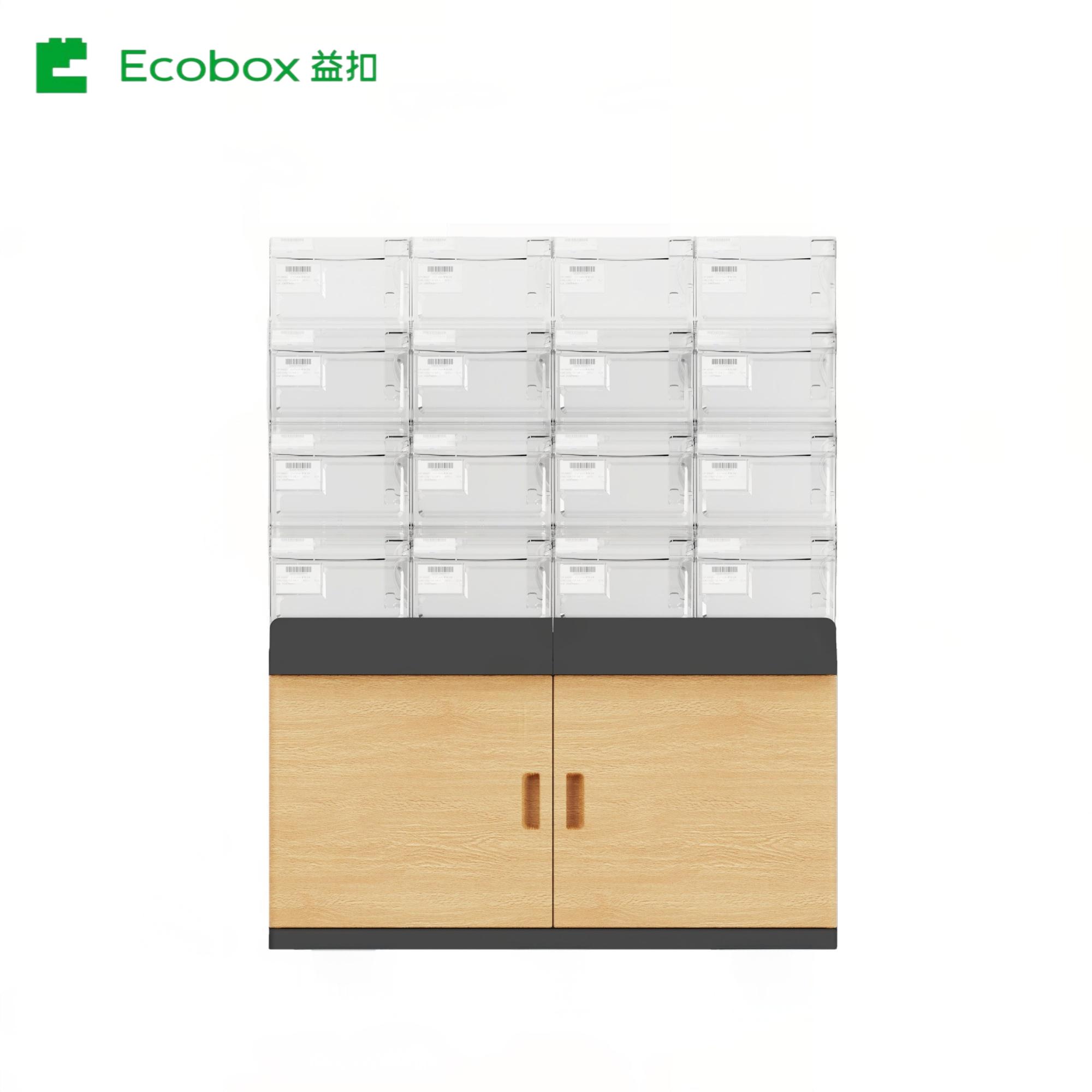 GT-0102 Четырехслойная пластиковая полка для дисплея