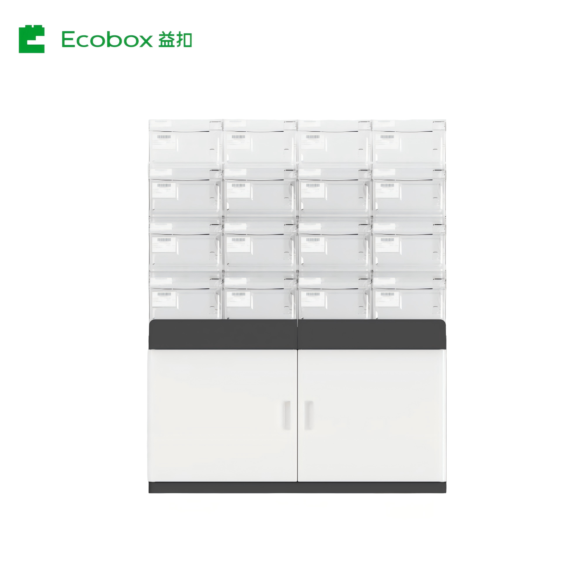 GT-0102 Четырехслойная пластиковая полка для дисплея