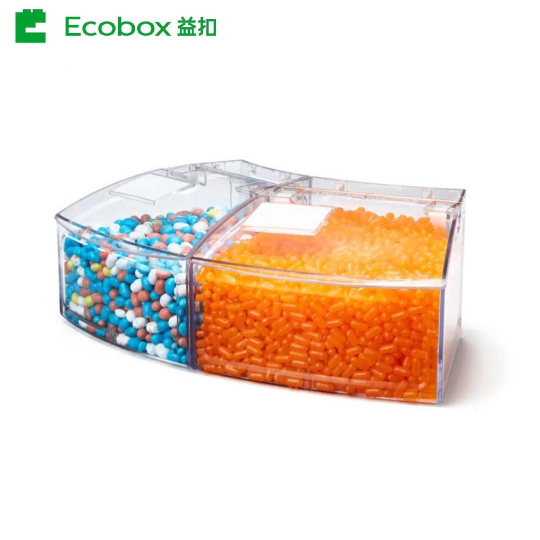 SL-03 Bulk Food Containers для шкафа для дисплея в супермаркете 
